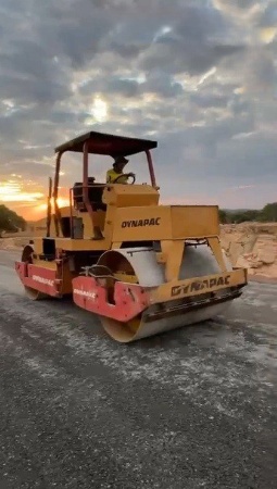 Rolo Compactador Dynapac CC43 ano 1998
