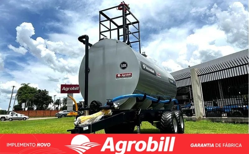 Carreta Tanque Agrícola Tecmesteel Tiger 10.000 Litros ano 2025
