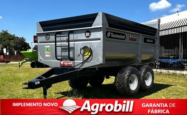 Carreta Agrícola Tecmesteel CBTEC 8000 ano 2026