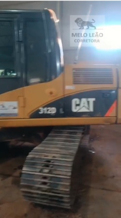 Pá Carregadeira Caterpillar 312 D ano 2008