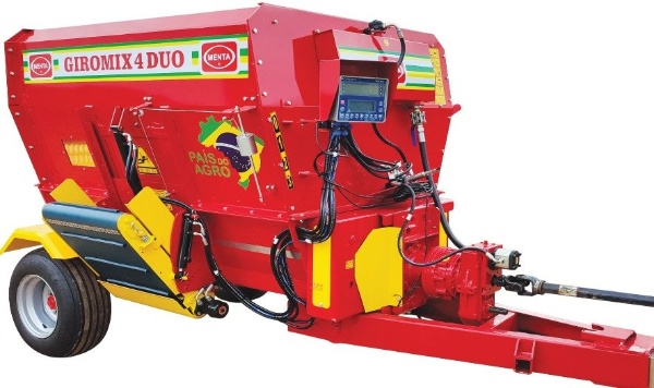 Vagão Misturador Menta GIROMIX 4 m³