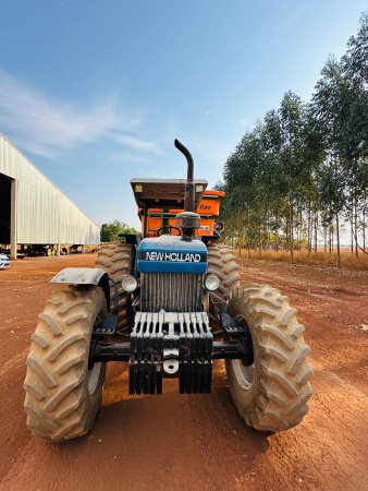 Trator New Holland 7630 S100 ano 2003