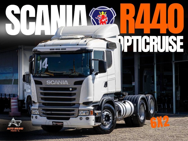 Caminhão Scania R440 ano 2014