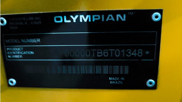 Gerador de Energia Olympian 165 kVA ano 2009