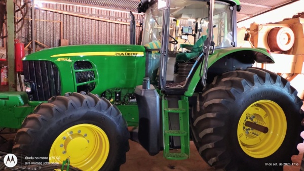 Trator John Deere 6190J ano 2022
