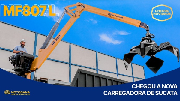 Grua Sucateira Motocana MF 807 L Sucata ano 2026