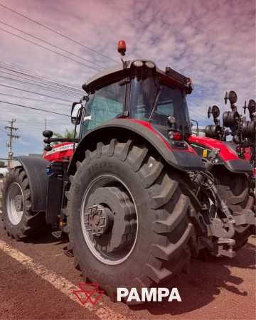 Trator Massey Ferguson MF 8737S ano 2024