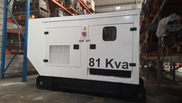 Gerador de Energia STEMAC 80 kVA ano 2014