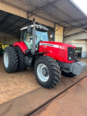 Trator Massey Ferguson MF 7390 ano 2014 - MF 7390 - Máquinas Agrícolas