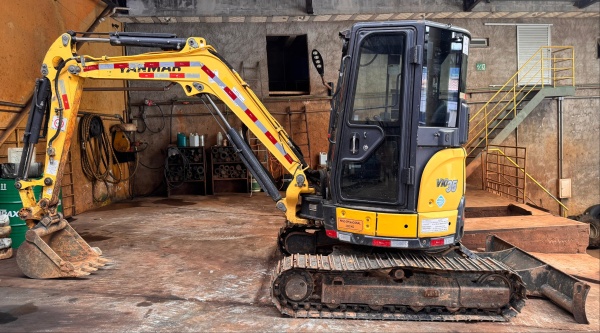 Mini Escavadeira Yanmar VIO 35 ano 2019