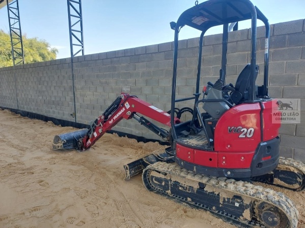 Mini Escavadeira Yanmar VIO20 ano 2023