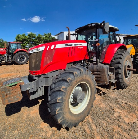 Trator Massey Ferguson 7318 Dyna 3 ano 2022 - 7318 Dyna 3 - Máquinas Agrícolas