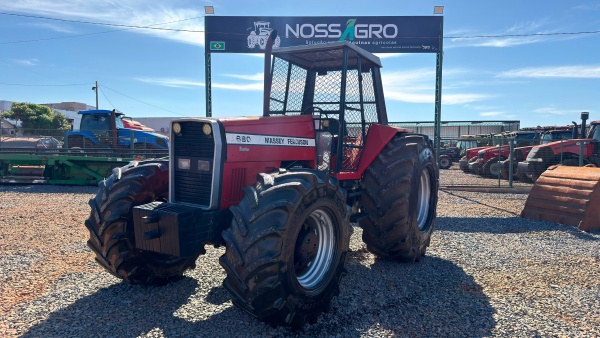 Trator Massey Ferguson MF 680 ano 2004 - MF 680 - Máquinas Agrícolas