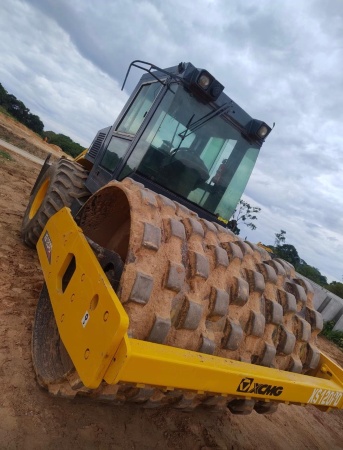 Rolo Compactador XCMG XS120PD ano 2009