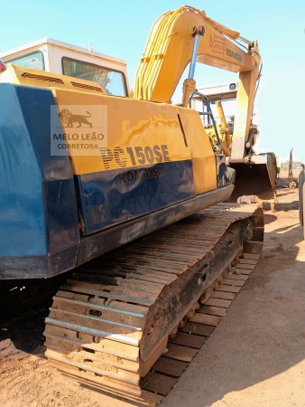 Escavadeira Komatsu PC 150 ano 1994