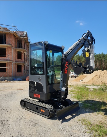 Mini Escavadeira SVX 18SKC ano 2025