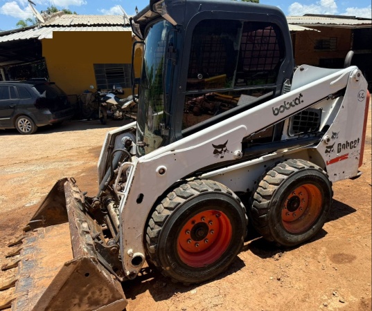 Mini Carregadeira Bobcat S450 ano 2021
