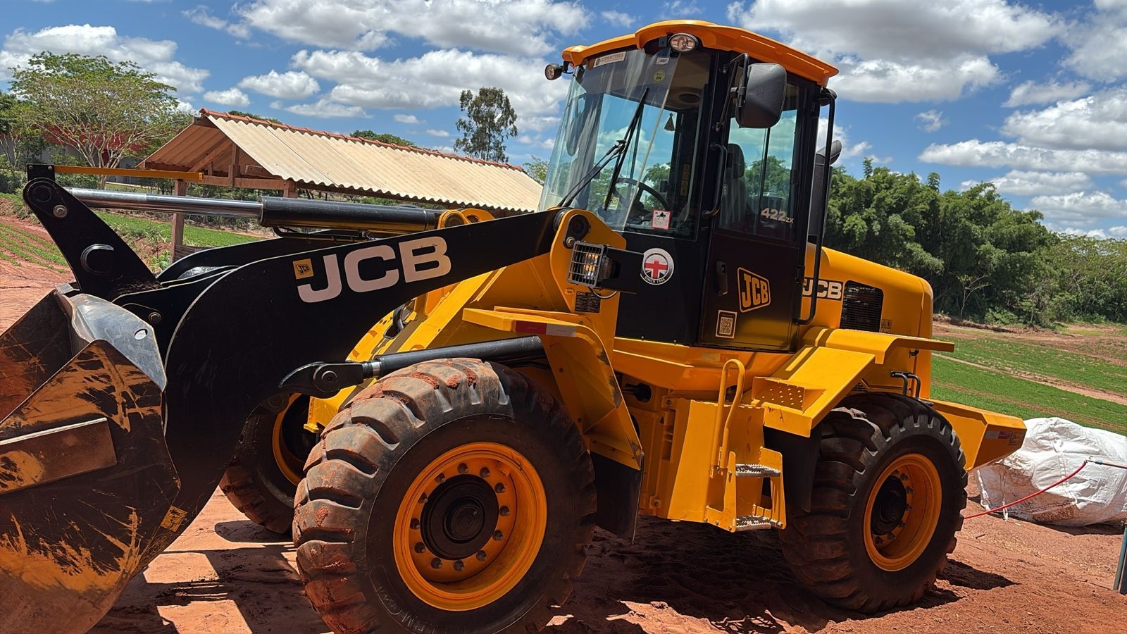 Pá Carregadeira JCB 422ZX ano 2022
