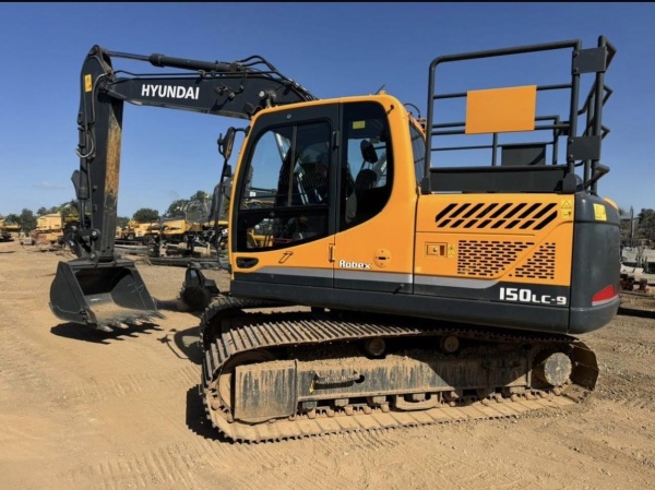 Escavadeira Hyundai R150LC-9 ano 2024 - R150LC-9 - Máquinas de Linha Amarela
