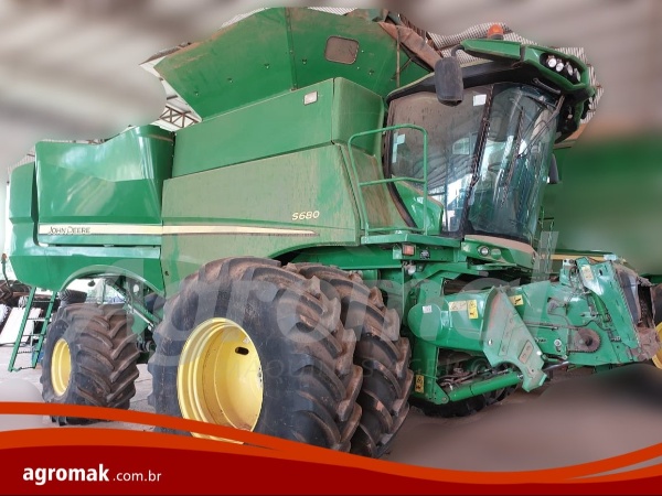 Colheitadeira John Deere S680 ano 2018 - S680 - Máquinas Agrícolas