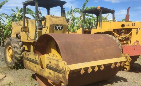 Rolo Compactador Tema terra SPV84 ano 1980