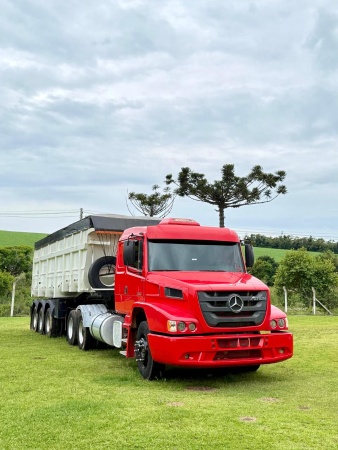 Caminhão Mercedes Benz Atron 1635 ano 2012 - Atron 1635 - Caminhões e Carretas