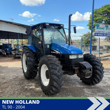 Trator New Holland TL 90 ano 2004