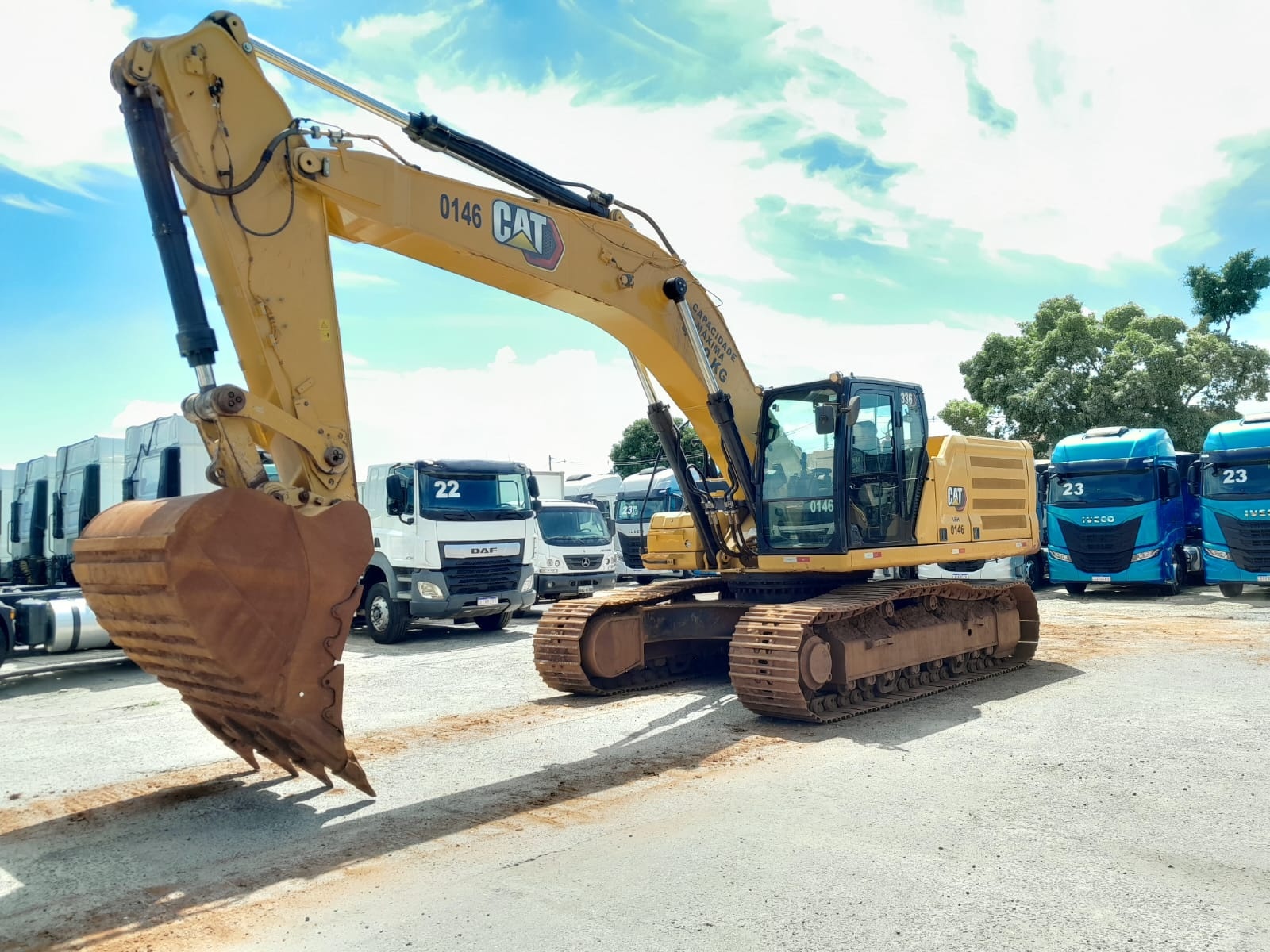Escavadeira Caterpillar 336 ano 2020