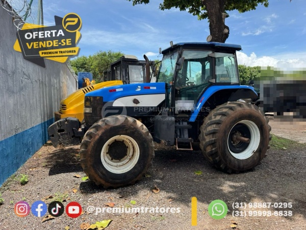 Trator New Holland TM 7040 ano 2011 - TM 7040 - Máquinas Agrícolas
