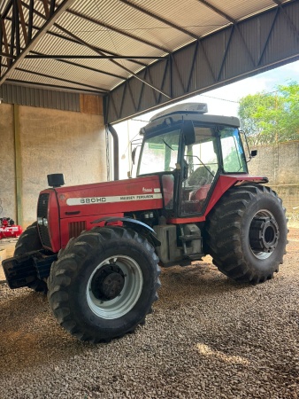 Trator Massey Ferguson MF 680 HD ano 2007