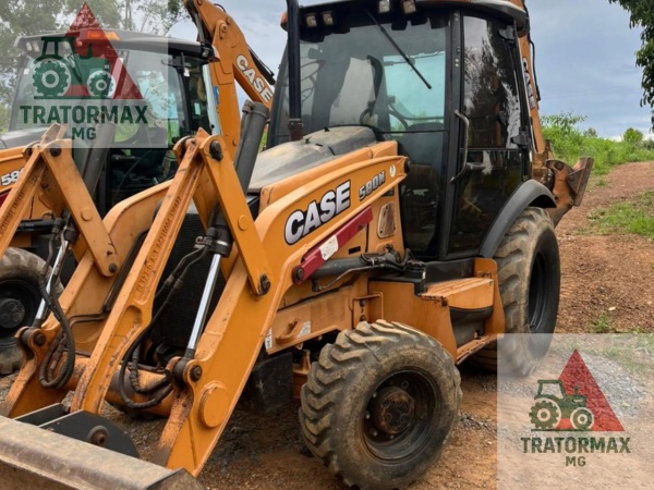 Retroescavadeira Case 580 N  ano 2016
