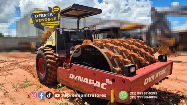 Rolo Compactador Dynapac CA250 PD ano 2012