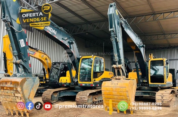 Escavadeira Hyundai R220LC-9 ano 2023