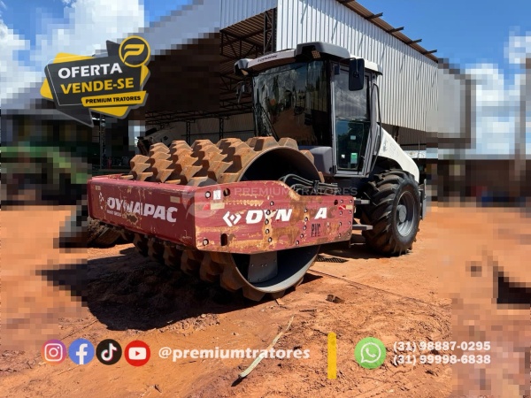 Rolo Compactador Dynapac CA25PD ano 2021