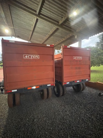 Carreta Agrícola Acton Carreta Metálica 4 rodas ano 2014