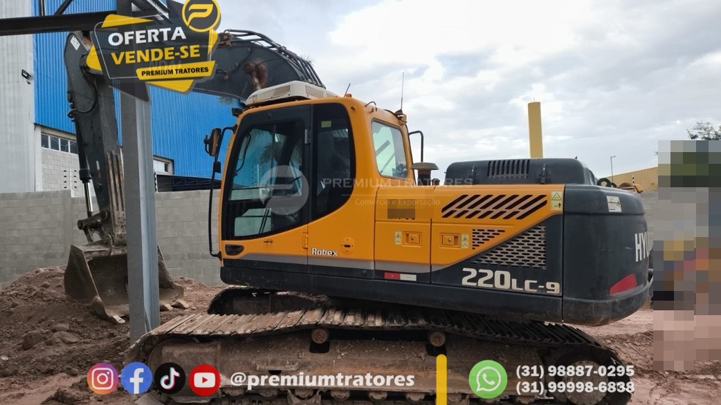 Escavadeira Hyundai R220LC-9S ano 2020