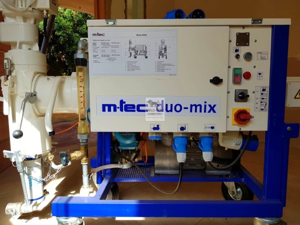 Bomba de projeção de concreto MC-TEC DUO-MIX 2000 ano 2025
