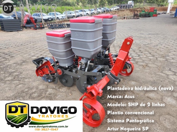 Plantadeira Asus Plantadeira Hidráulica SHP ano 2026 - Plantadeira Hidráulica SHP - Implementos para Plantio