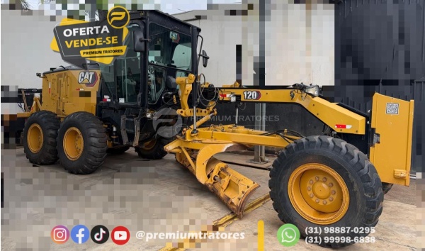 Motoniveladora Caterpillar 120 - 120 - Máquinas de Linha Amarela