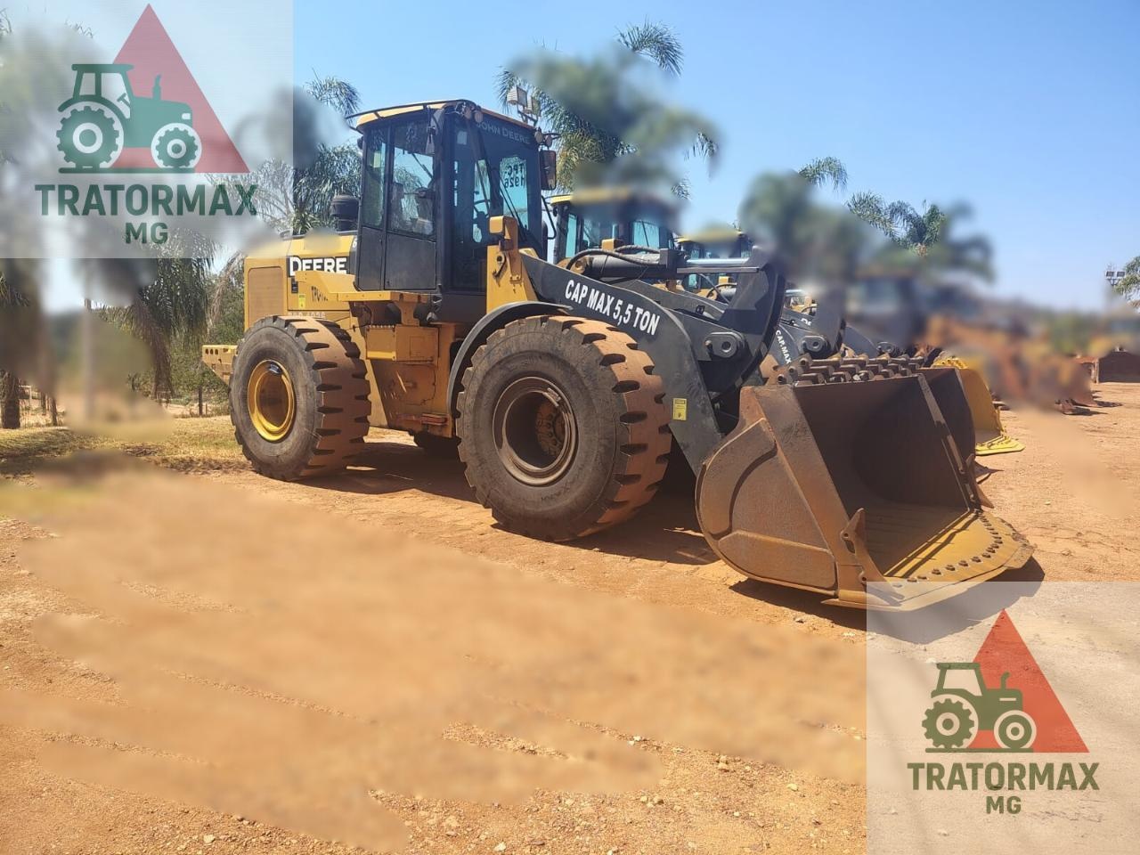 Pá Carregadeira John Deere 644K ano 2015