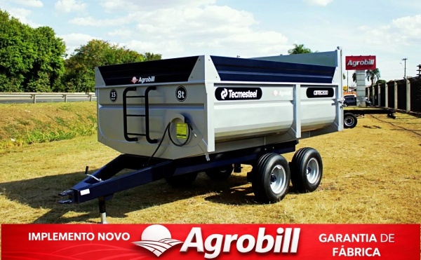 Carreta Agrícola Tecmesteel CBTEC 8000 ano 2026 - CBTEC 8000 - Carretas