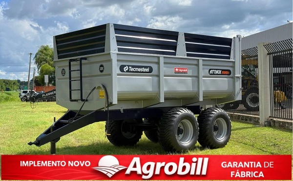 Carreta Agrícola Tecmesteel Cbtec 10.000 Attack ano 2026