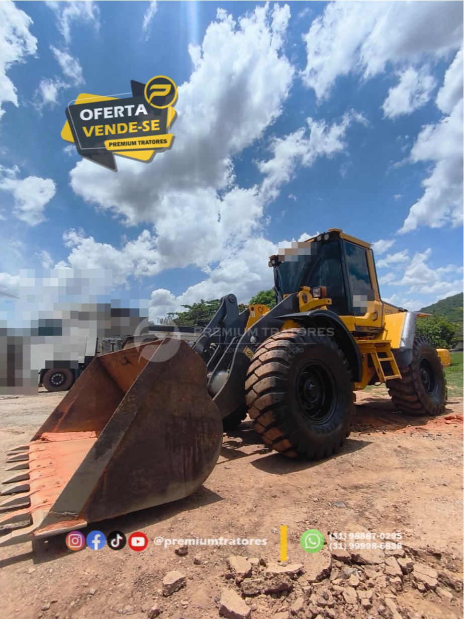 Pá Carregadeira Volvo L60F ano 2016