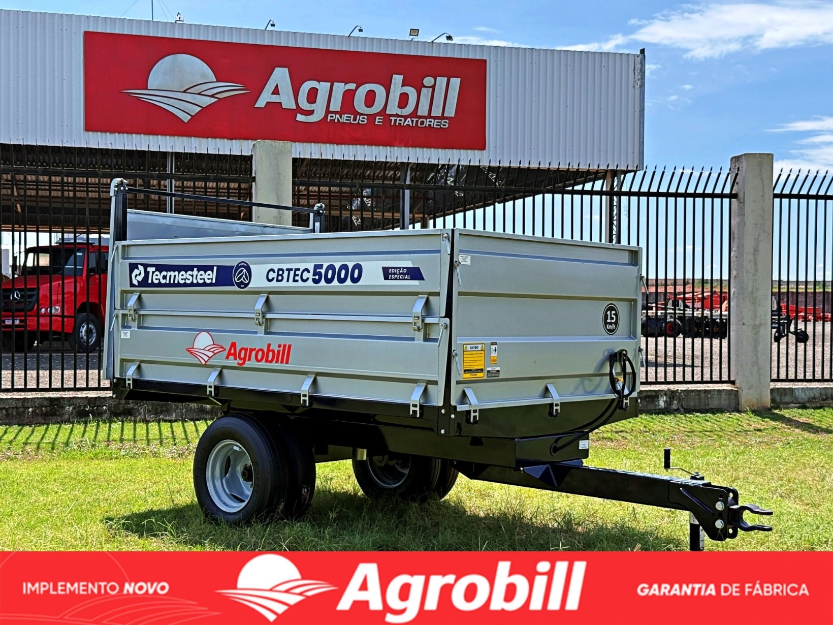 Carreta Agrícola Tecmesteel CBTEC-HC 5000 ano 2026