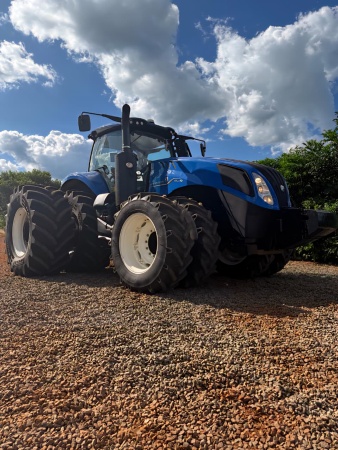 Trator New Holland T8 440 ano 2021