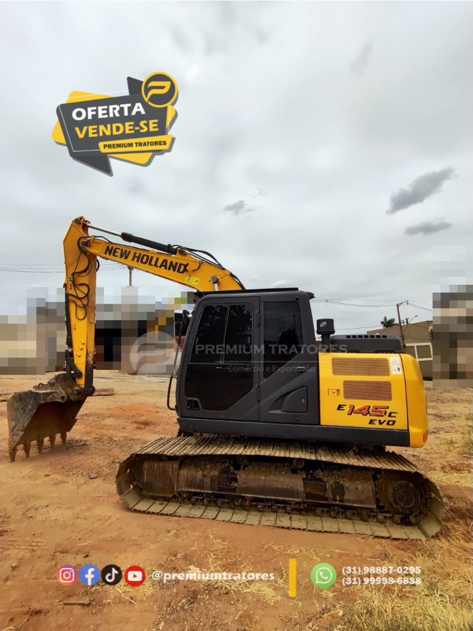 Escavadeira New Holland E215C EVO ano 2019