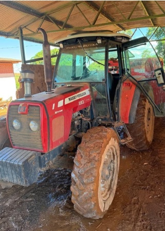 Trator Massey Ferguson MF 283 ano 2008 - MF 283 - Máquinas Agrícolas