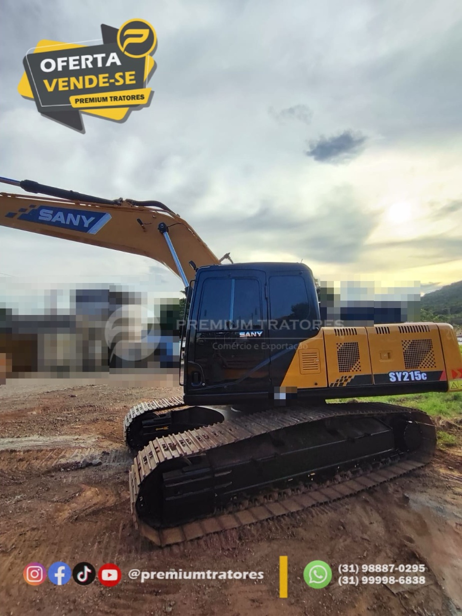 Escavadeira SANY SY215 C-9 ano 2019