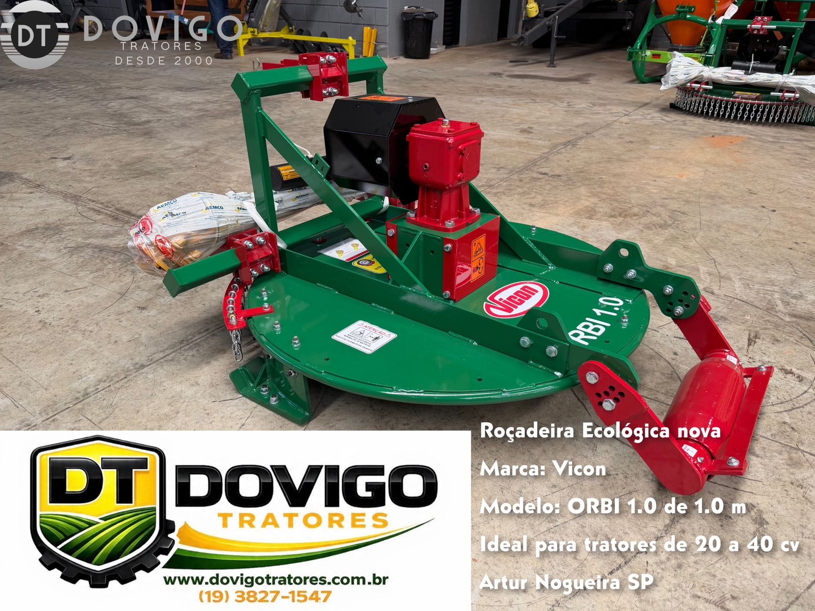 Roçadeira Vicon ORBI 1.9