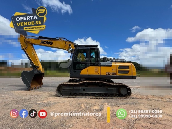 Escavadeira XCMG XE215BR ano 2021
